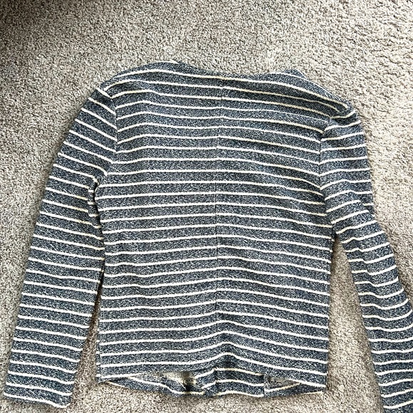 Navy and cream Lou and Grey top - Picture 7 of 10